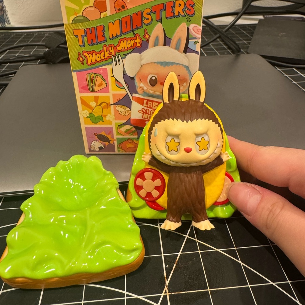 POP MART - Labubu - Wacky Mart Series Confirmed Figure - Sandwich - Open Box